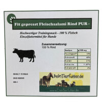Rudeltier® Fleischsalami mit Rind 200 Stück