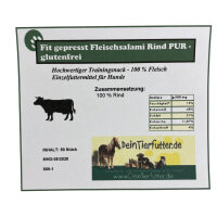 Rudeltier® Fleischsalami mit Pferd 200 Stück
