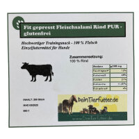 Rudeltier® Fleischsalami mit Pferd 200 Stück