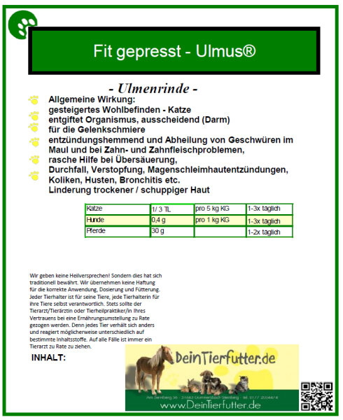 Ulmenrinde - Ulmus    100g